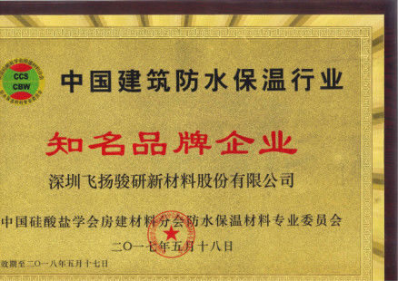 China SHENZHEN FEIYANG PROTECH CORP.,LTD Zertifizierungen